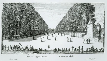 Un juego de Longue Paume, 1655